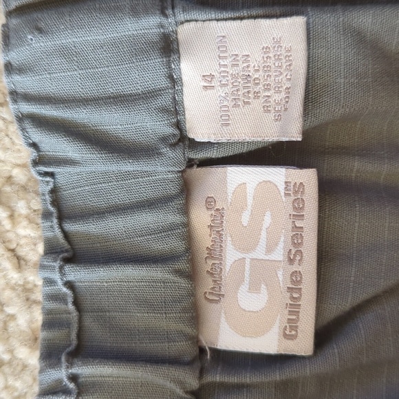 Gander Mountain Guide Series Green Outdoor Skirt Size 14 - Picture 2 of 5